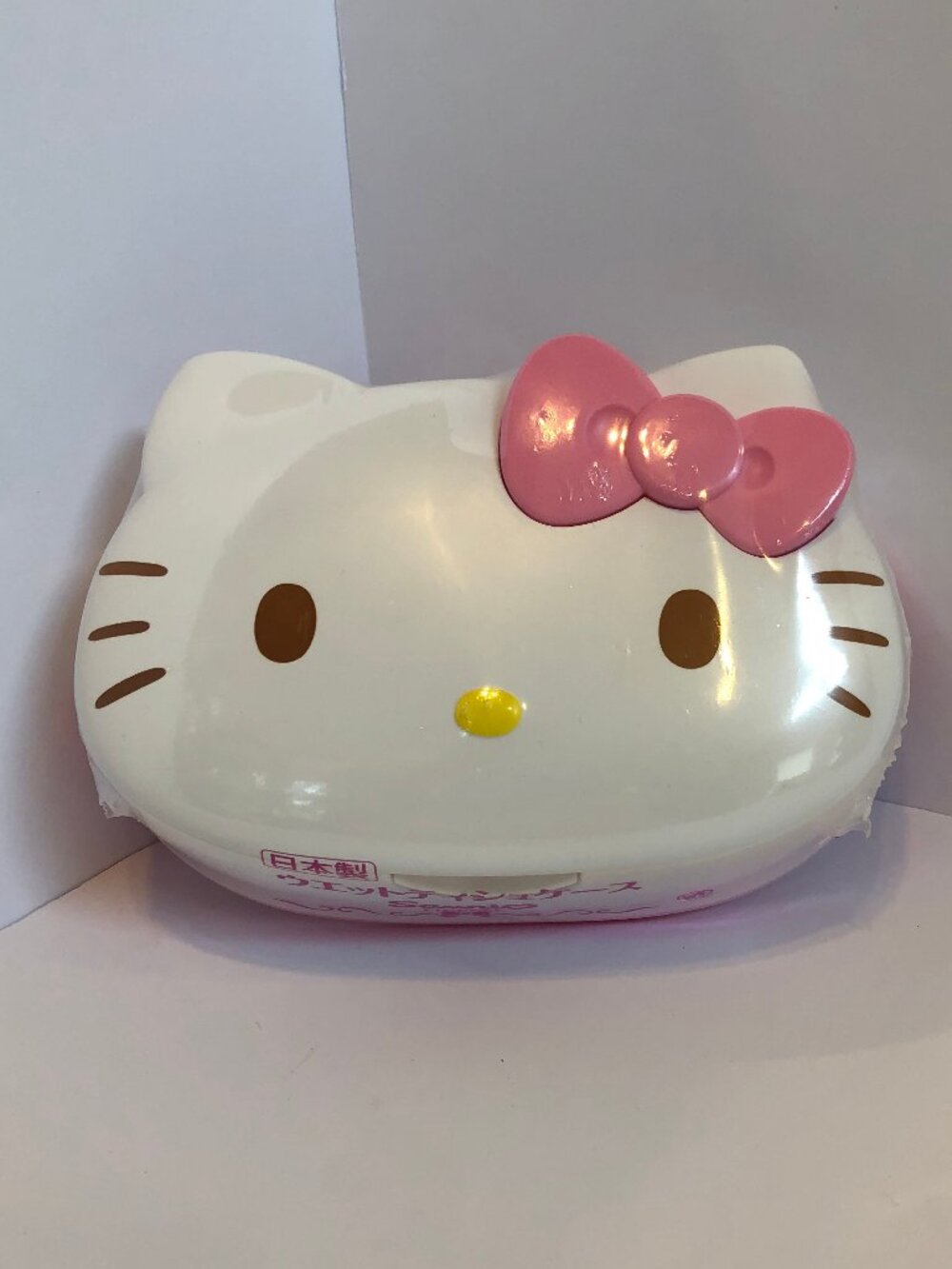 New Sanrio Hello Kitty Wet Wipes Reusable Box From Japan Sealed
